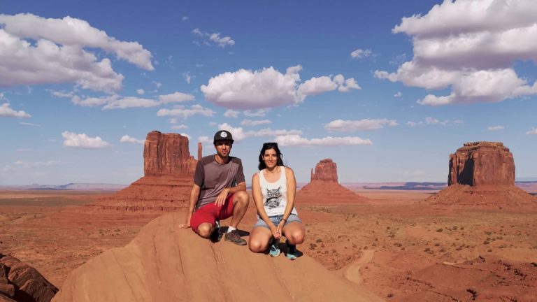 Jokin y María en Monument Valley