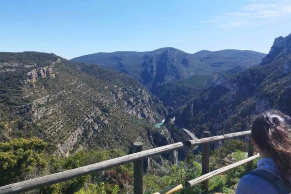 Ruta al Mirador de Olvena y cueva del Moro en Huesca