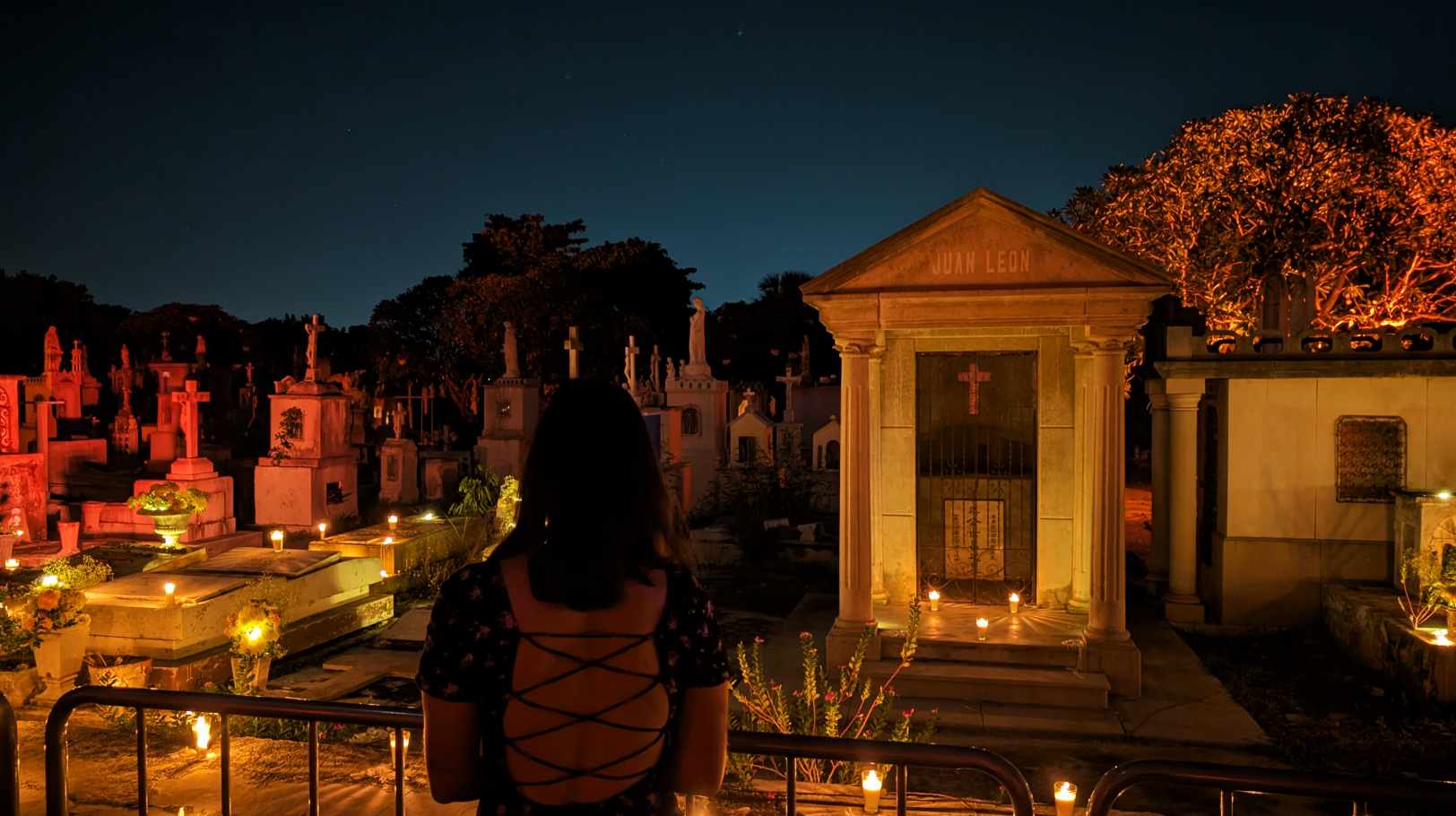 Celebrando el Día de muertos en Mérida (México)