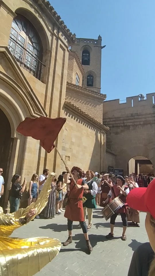Este fin de semana estuvimos en la fiesta medieval de Olite (Navarra). 🏰
Olite es reconocida por su magnífico Palacio Real ¿Lo conoces? Si estás por Navarra bien merece una visita.

Y oye, que me acabo de dar cuenta de que no tenemos artículo específico en el blog sobre él ¿Os gustaría? 😉.
.
#navarra #olite #medieval #españa #nafarrroa #spain #europe #history